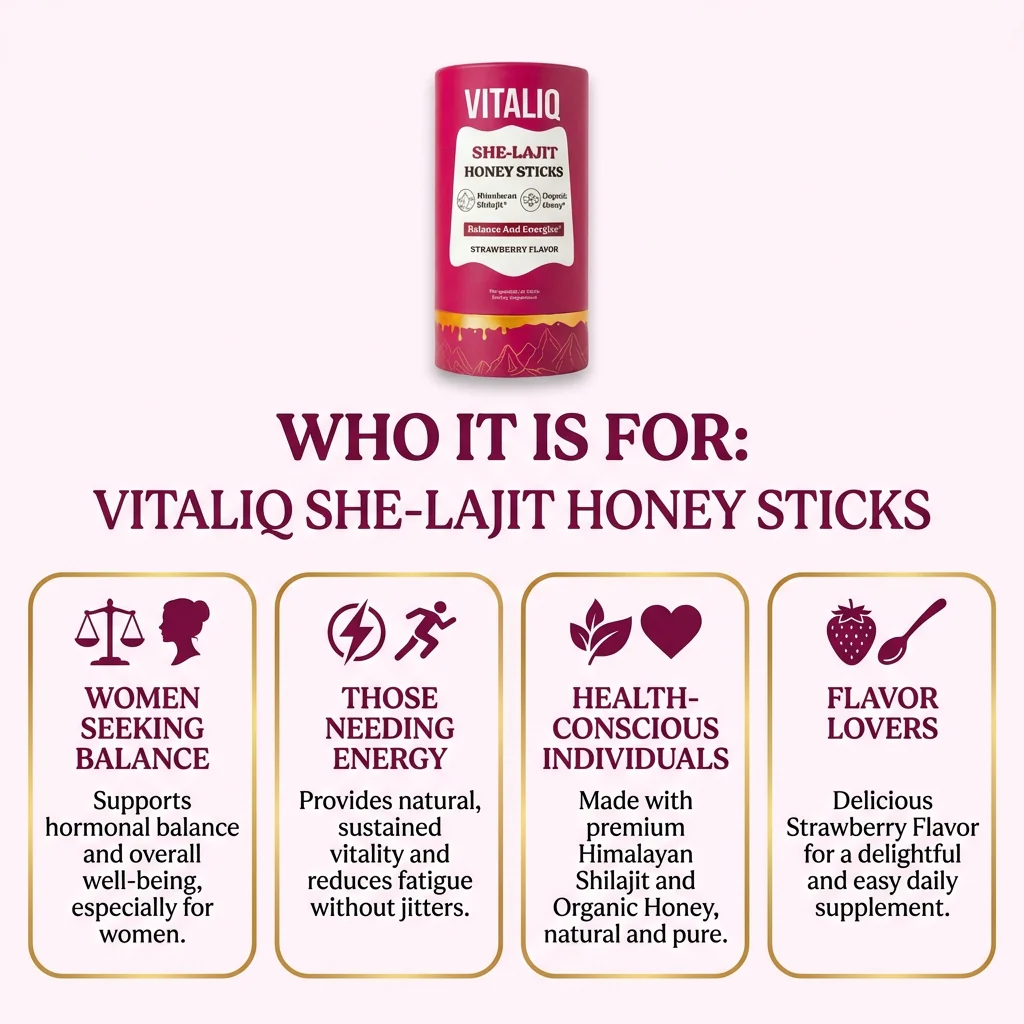 She-Lajit Honey Sticks - Menopause Formula - Image 3