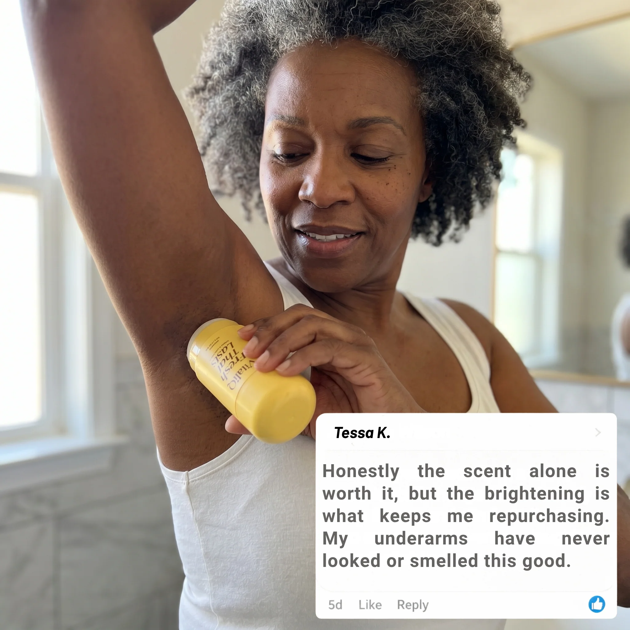 Warm Vanilla Deodorant with Kojic & Turmeric - Image 6